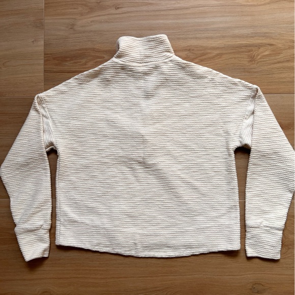 Sweaty Betty Rest Up Bouclé Half Zip Pullover - Picture 5 of 7